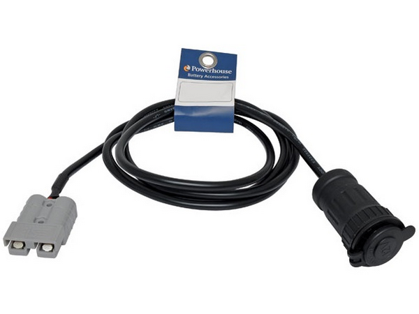 2m Car Accessory Socket To Anderson Style Lead - Allvolts