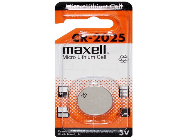 CR2025 MAXELL LITHIUM 3V 170MAH - Allvolts Power Solutions Pty Ltd