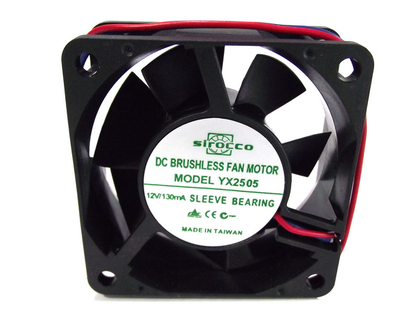 SIROCCO COMPUTER FAN 60MM 12V YX2505 - Allvolts Power ...