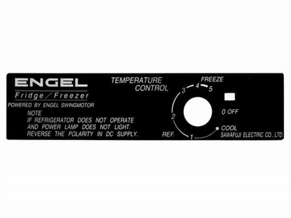 Automatic Temperature Control Sticker Engel MD/MT17/27F/J Temperature Control Sticker - Allvolts